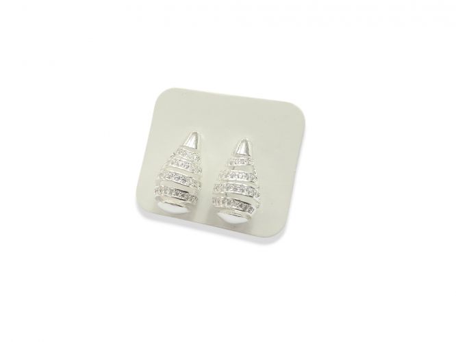 <p>Aro Gota Calado de</p>

<p>Acero Blanco con Cubic</p>
