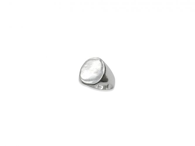 <p>Sello de Plata Mediano Ovalado</p>
