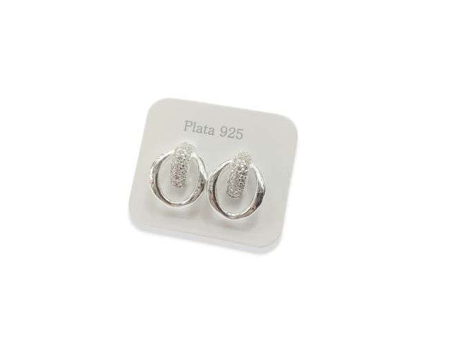 <p>Aro Calado con Cubics de Plata</p>
