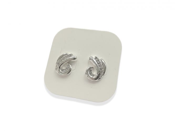 <p>Aro de Acero Blanco con Cubic</p>
