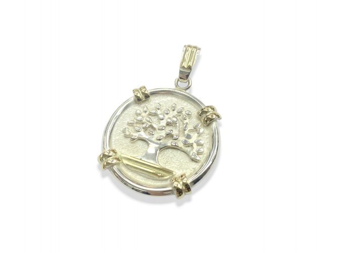 <p>Medalla del Arbol de la Vida</p>

<p>de Plata y Oro Grande</p>
