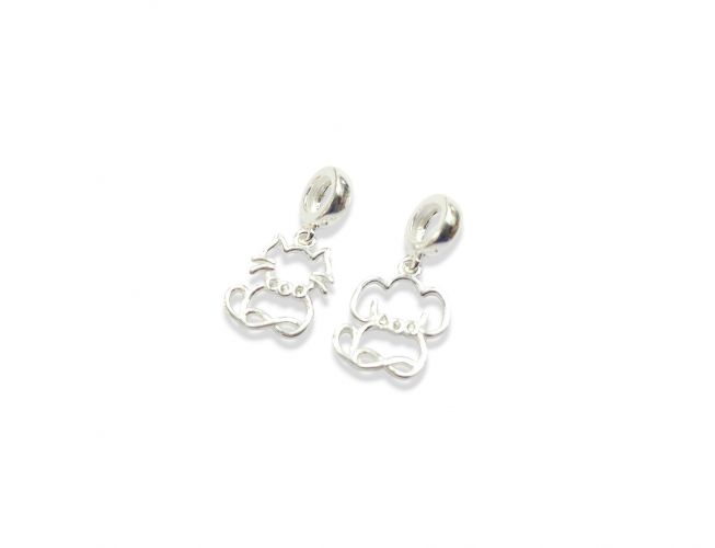<p>Dije de Plata Gato - Perro Calado</p>
