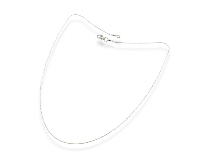 <p>Cadena FR Finita de</p>

<p>Acero Blanco x 45cm</p>
