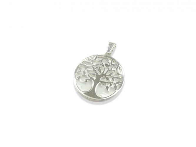 <p>Dije de Acero Blanco Arbol</p>

<p>Mediano Fondo Movible</p>
