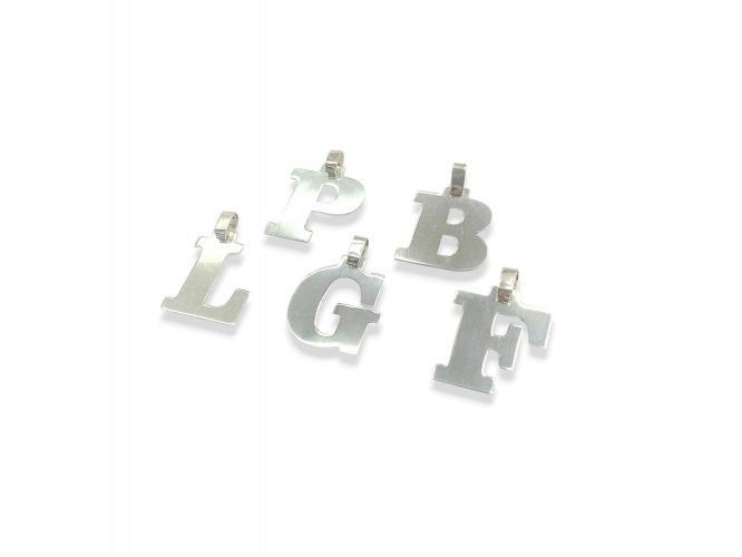 <p>Letras de Plata Grande</p>
