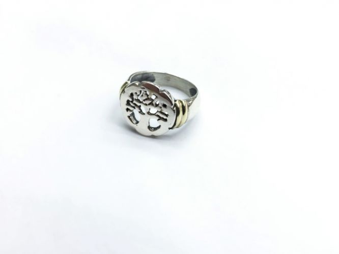 <p>Anillo De Plata Y Oro Arbol de la Vida</p>
