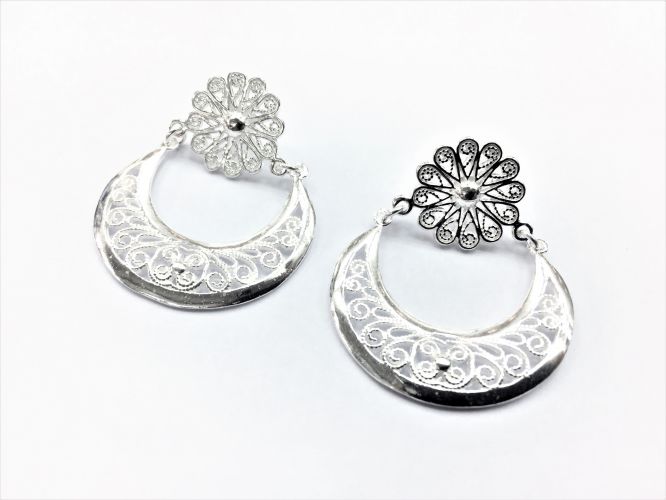<p>Aros De Plata Linea Hindu</p>
