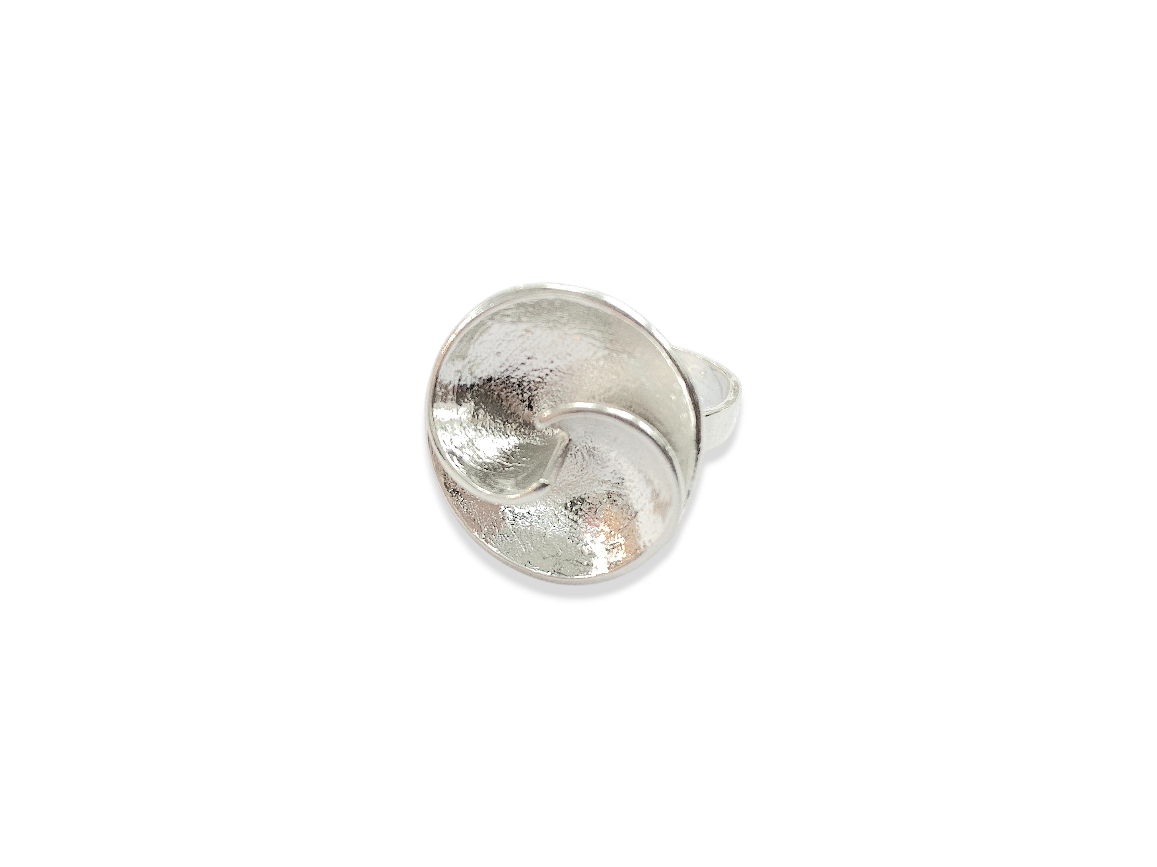 <p>Anillo de Plata Macizo Redondo</p>
