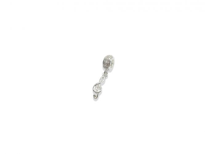 <p>Dije de Plata Clave de Sol</p>
