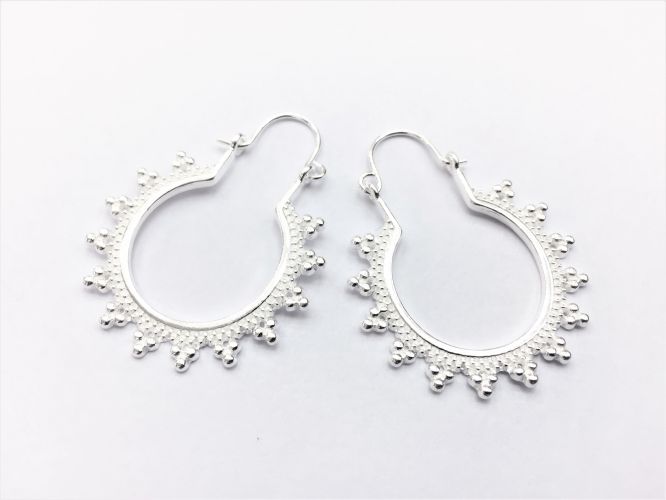 <p>Aros De Plata Linea Hindu</p>
