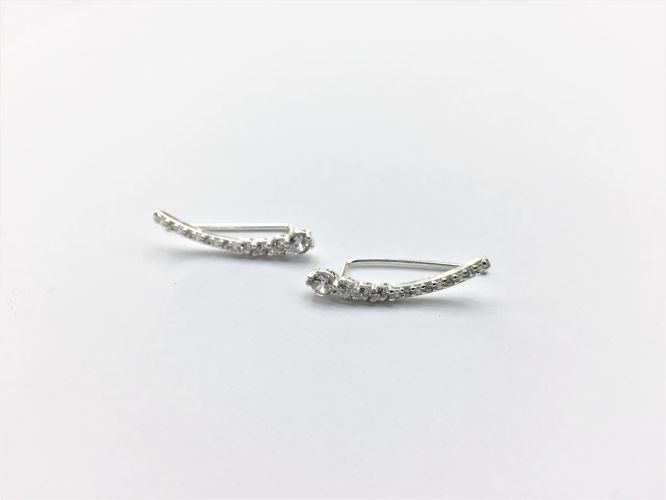 <p>Aros De Plata Trepadores Cubics</p>
