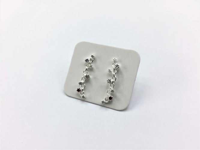 <p>Aros De Plata Multicolor Caladito</p>
