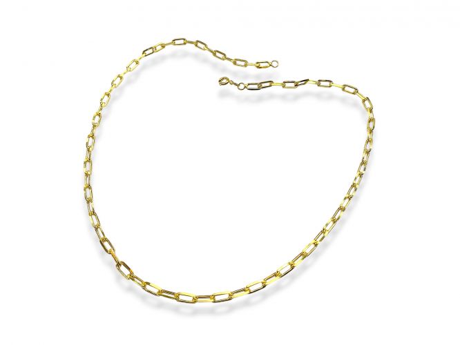 <p>Cadena Tipo Forcet de Goldfilled Alargada x 50 cm</p>
