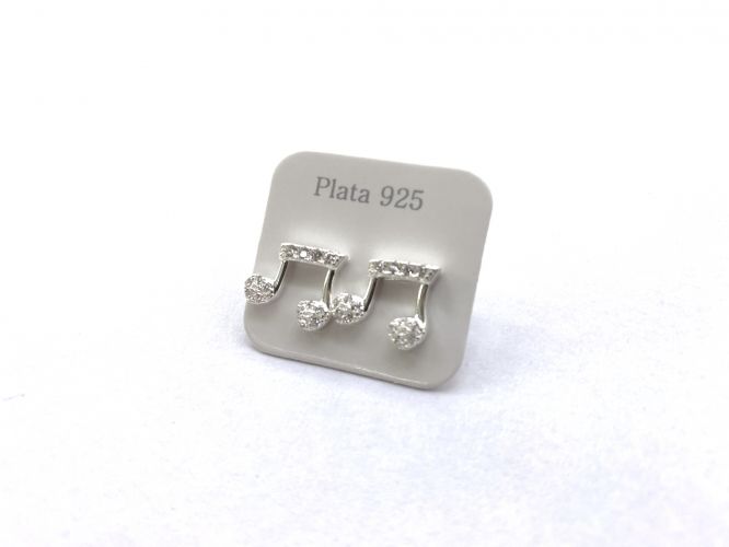 <p>Aros de Plata Nota</p>

<p>Musical con Cubic</p>
