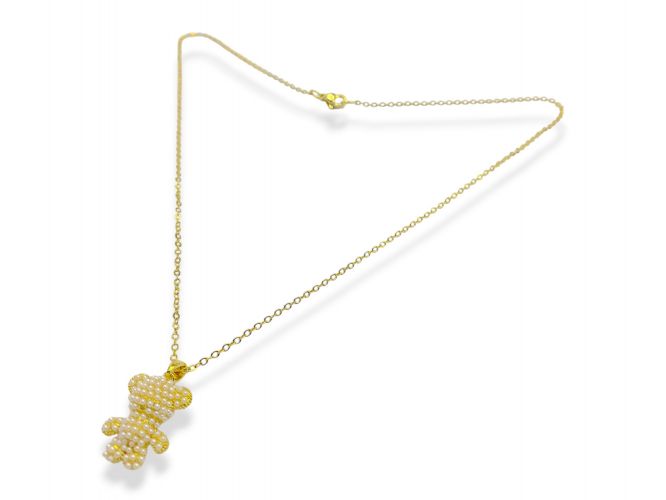 <p>Cadena de Goldfilled con Dije Osito</p>
