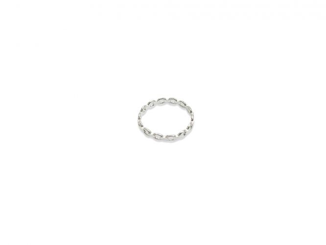 <p>Anillo de Plata Fino Tipo</p>

<p>Cadena (Opción Falange) </p>
