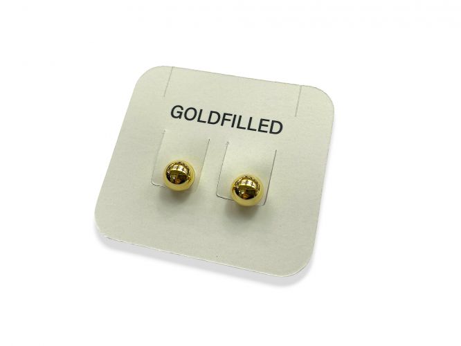 <p>Aro Tipo Bola Mediana de Goldfilled</p>
