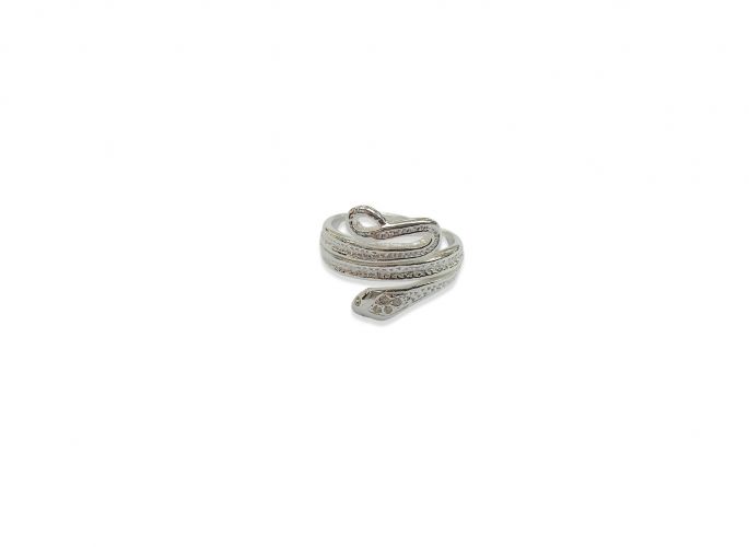 <p>Anillo Serpiente de Plata</p>
